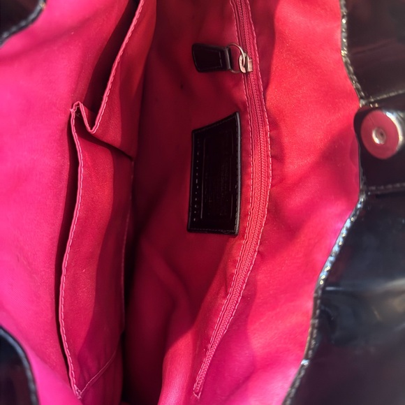 Vintage Coach Poppy Black Quilted Women's Bag - Picture 8 of 9